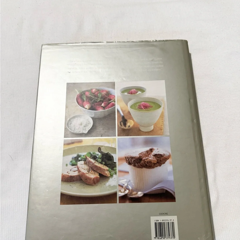 Williams Sonoma The Best of Taste Cookbook - Elegant White and Brown Cover 2001